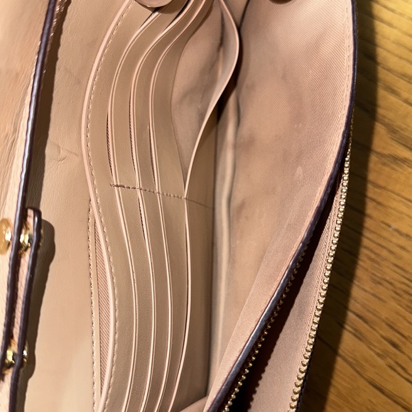 *RARE* COACH Tooled Leather Floral Foldover Crossbody/Clutch - Picture 12 of 16